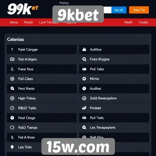 Características principais do site 9kbet em análise
