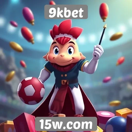 Variedade de jogos disponíveis na plataforma 9kbet